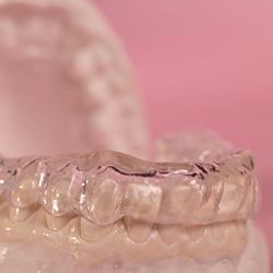 Model teeth wear oral appliance