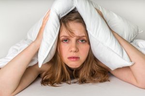 woman tired sleep apnea